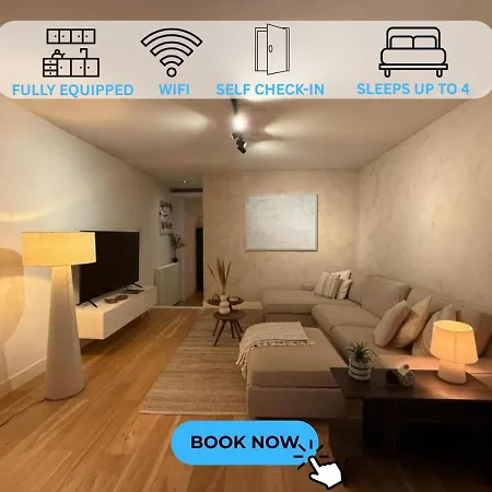 Center 1br Modern In דירה